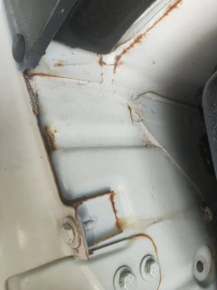 Right Front Fender Framework