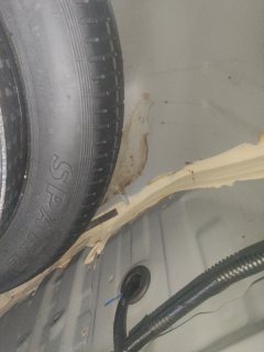 Spare Tire Well (Trunk Floor)