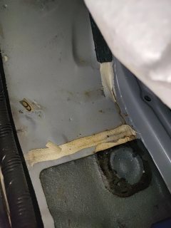 Left Front Floor Sound Seal