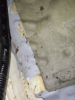 Left Rear Floor Sound Seal