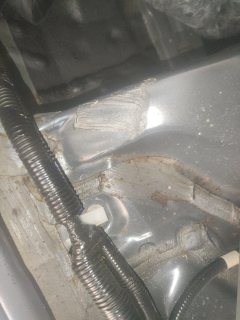 Left Rear Floor Sound Seal