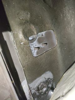 Left Front Floor Sound Seal