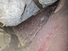Left Rear Floor Sound Seal
