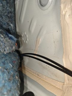 Left Rear Floor Sound Seal