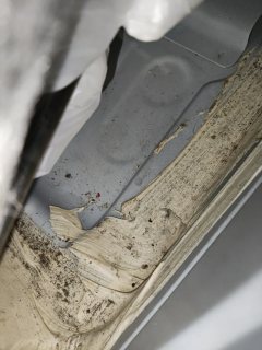 Left Rear Floor Sound Seal