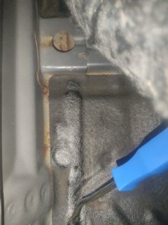 Right Rear Floor Sound Seal