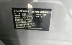 2025 BYD Sea Lion 05 EV 2025 520KMZhihangEdition #6