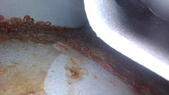 Left Rear Floor Sound Seal