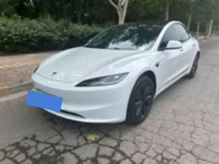 Model 3 2025 facelift, long-range rear-wheel drive version