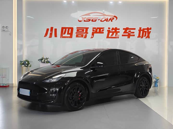 Model Y 2021 long-range all-wheel drive version