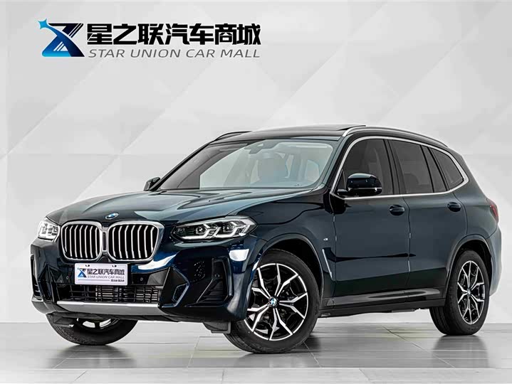 BMW X3 2022 facelift xDrive25i M sports package
