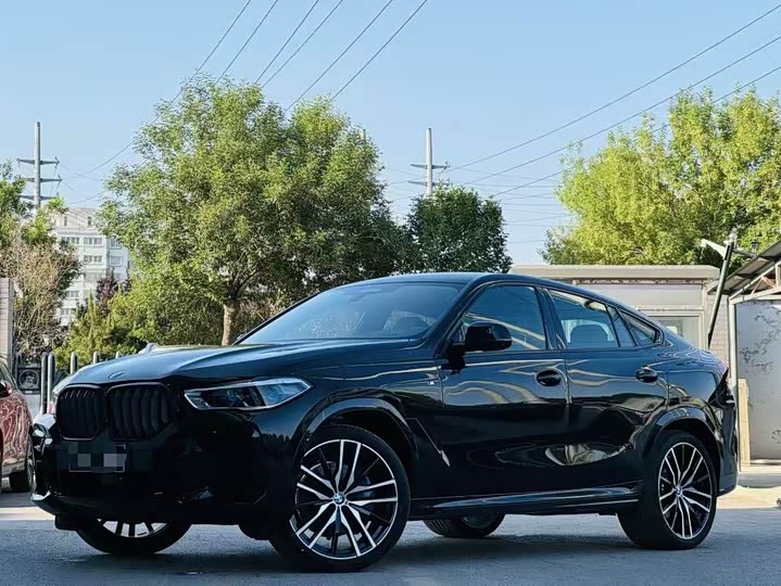 BMW X6 2022 facelift second xDrive40i exclusive M sports package