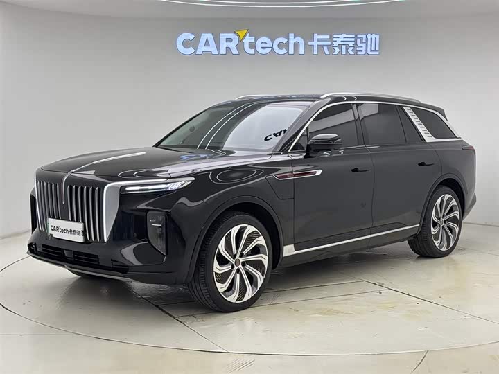 Hongqi E-HS9 2022 model 660km flag collar version four seats