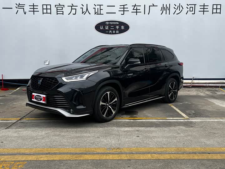 Crown Land 2021 2.5L HEV four-wheel drive flagship version