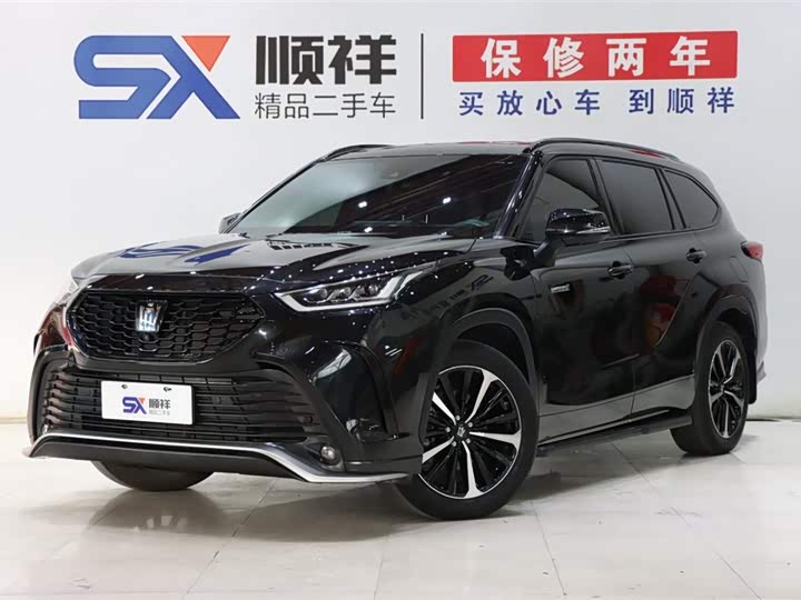 Crown Land Release 2022 model 2.5L HEV four-wheel drive premium version 