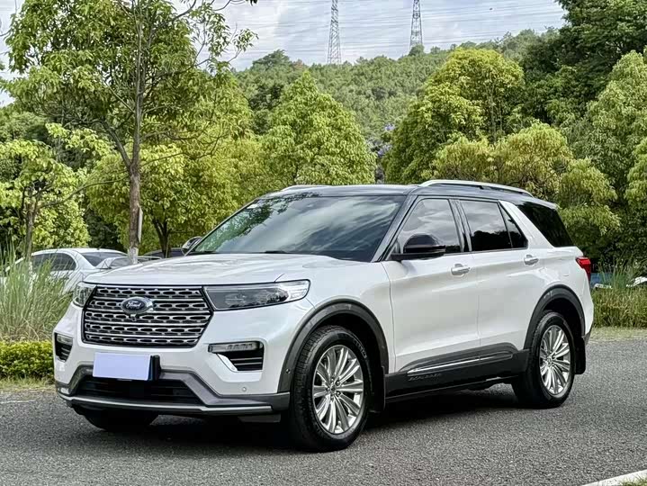 2021 Explorer 2020 EcoBoost 285 four-wheel drive titanium version 7 seats