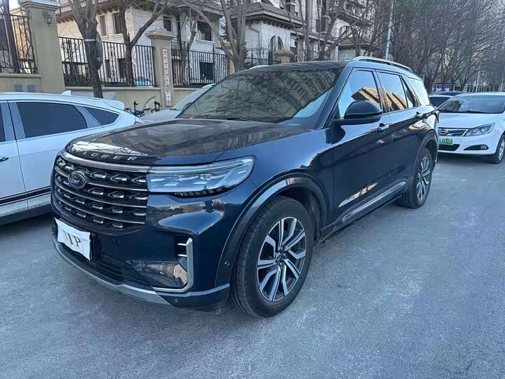 2023 Explorer 2023 model EcoBoost 285 four-wheel drive titanium version 6 seats