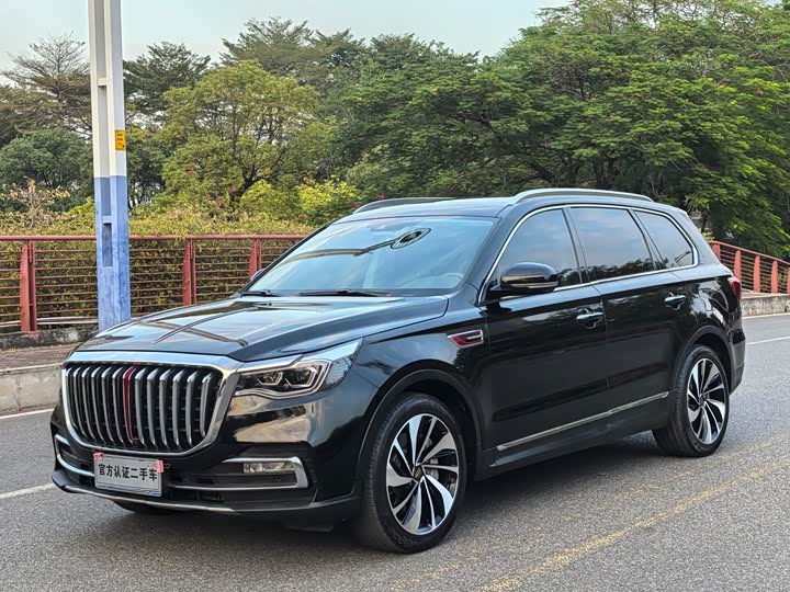 Hongqi HS7 2019 3.0T automatic four-wheel drive Zhilian Qichang Edition