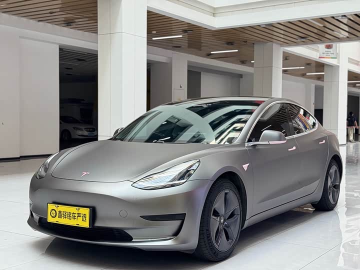 Model 3 2021 facelift standard range rear drive upgraded version 3D1