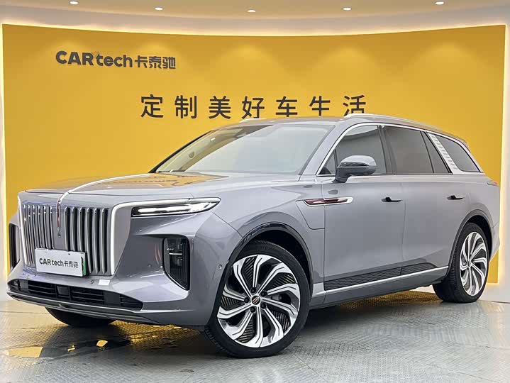 Hongqi E-HS9 2022 model 660km flag collar version four seats