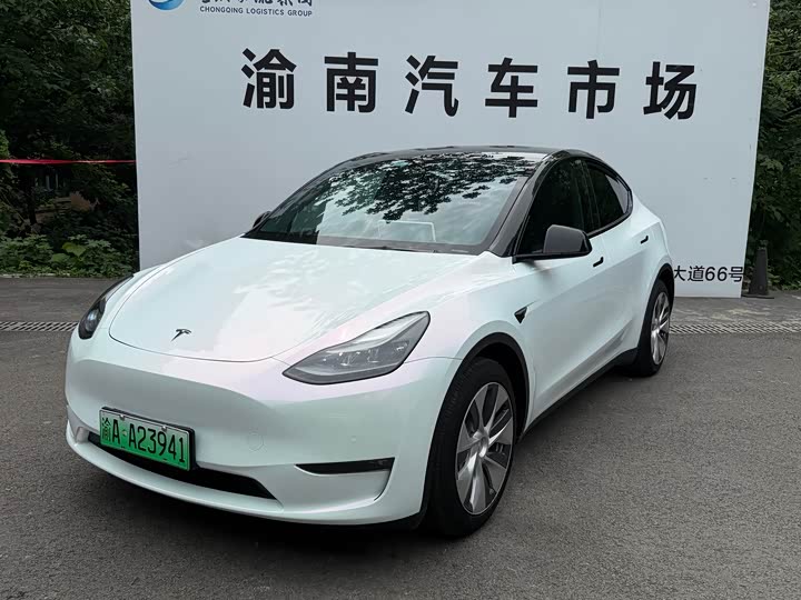 2021 Model Y 2021 long-range all-wheel drive version 3D7