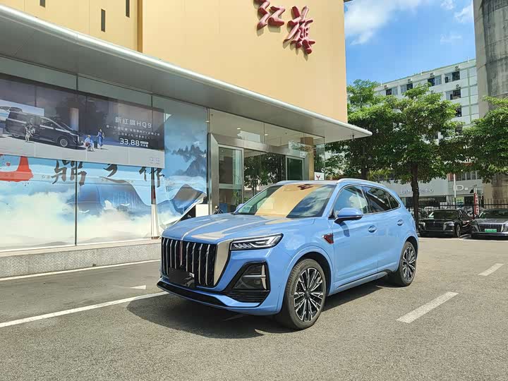 2023 Hongqi HS5 2023 2.0T four-wheel drive flag collar Pro version