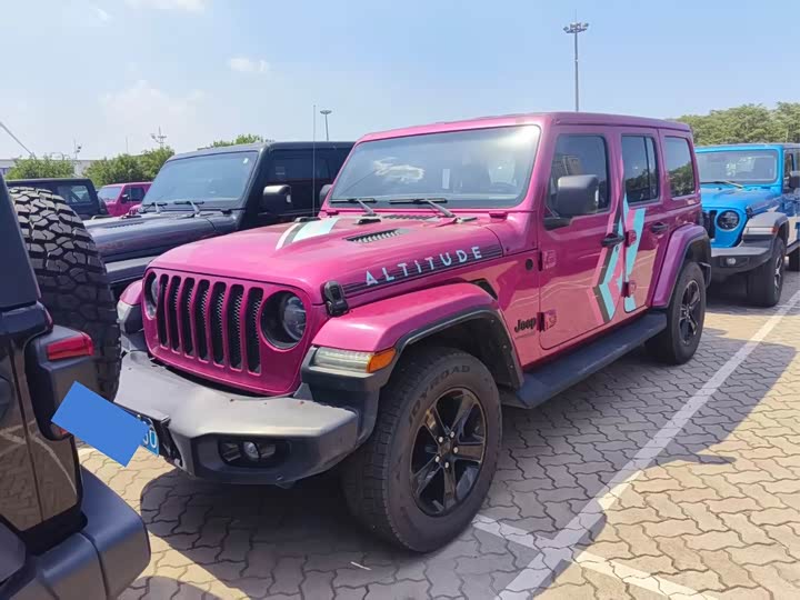 Wrangler 2022 Model 2.0T High Altitude Bahamas Sand Pink Special Edition