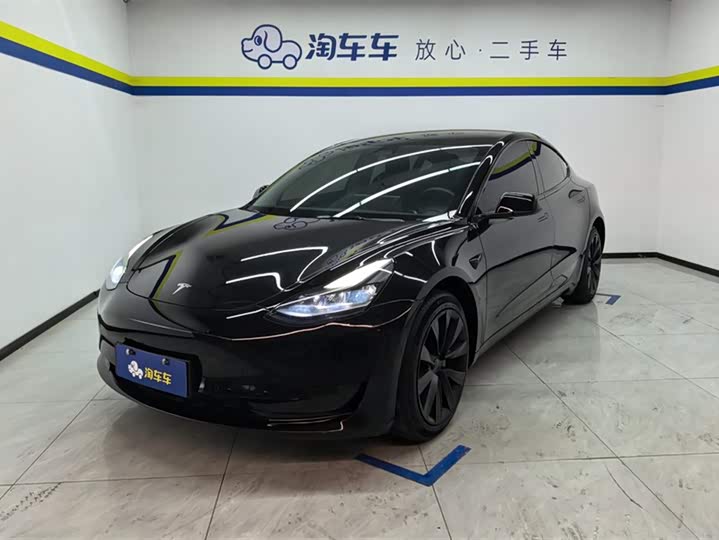 2023 Model 3 2022 rear-wheel drive version