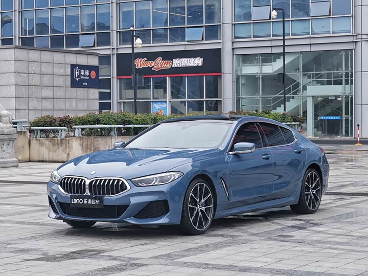 2021 BMW 8 Series 2021 facelift 840i xDrive four-door coupe M sports package