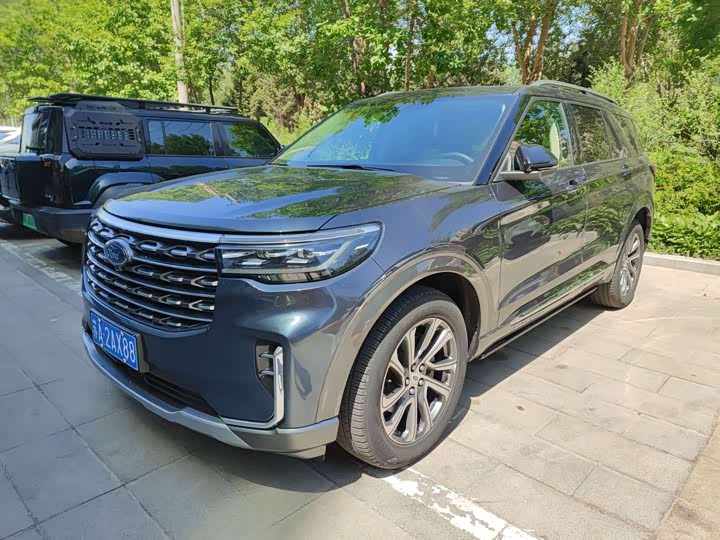 2023 Explorer 2023 EcoBoost 285 four-wheel drive style plus version 7 seats