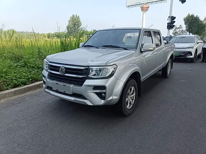 Ruiqi 2023 2.4T diesel two-wheel drive entrepreneurial version long cargo box YCY24165-61