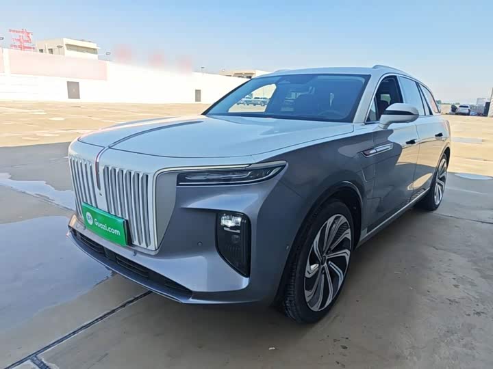 Hongqi E-HS9 2022 model 660km flag collar version four seats