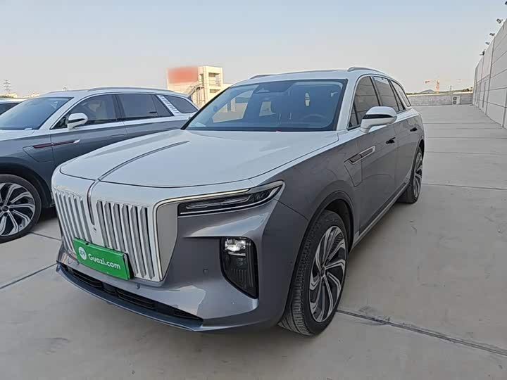 Hongqi E-HS9 2022 model 660km flag collar version four seats