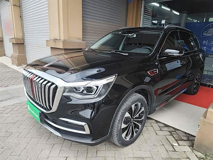 Hongqi HS7 2022 2.0T DCT two-wheel drive smart connected flagship version, seven seats