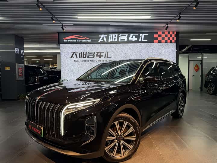 Hongqi HS7 PHEV 2025 2.0T PHEV four-wheel drive 2 million units commemorative edition 6 seats