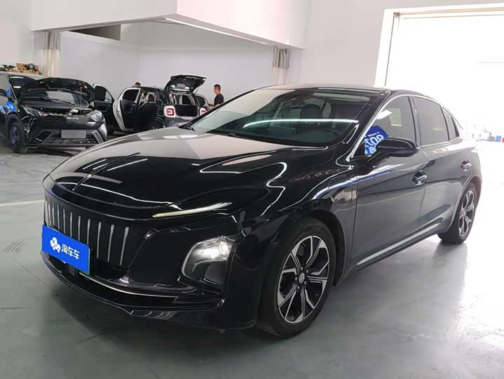 Hongqi E-QM5 2021 Charging Didi Edition
