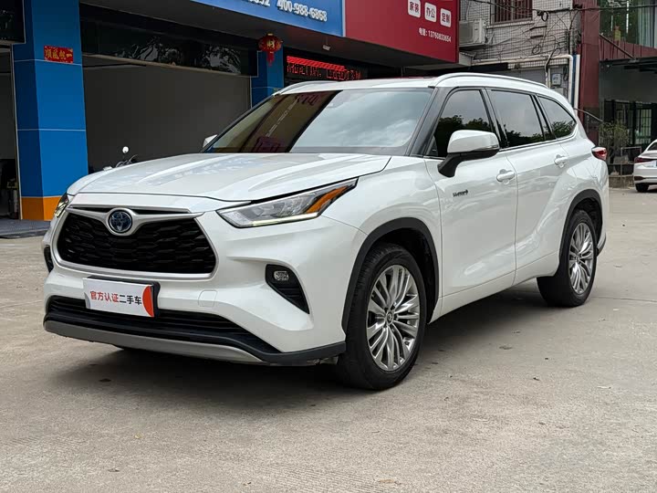 Highlander 2023 2.5L smart electric hybrid dual-engine four-wheel drive luxury version 7 seats