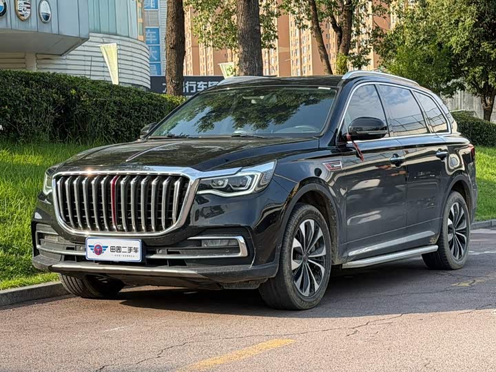 Hongqi HS7 2021 2.0T DCT two-wheel drive smart connected flagship edition