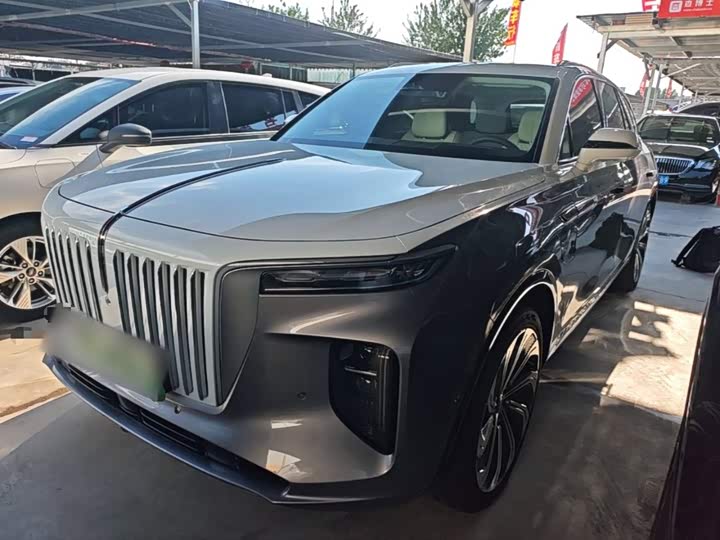 Hongqi E-HS9 2022 model 660km flag collar version four seats