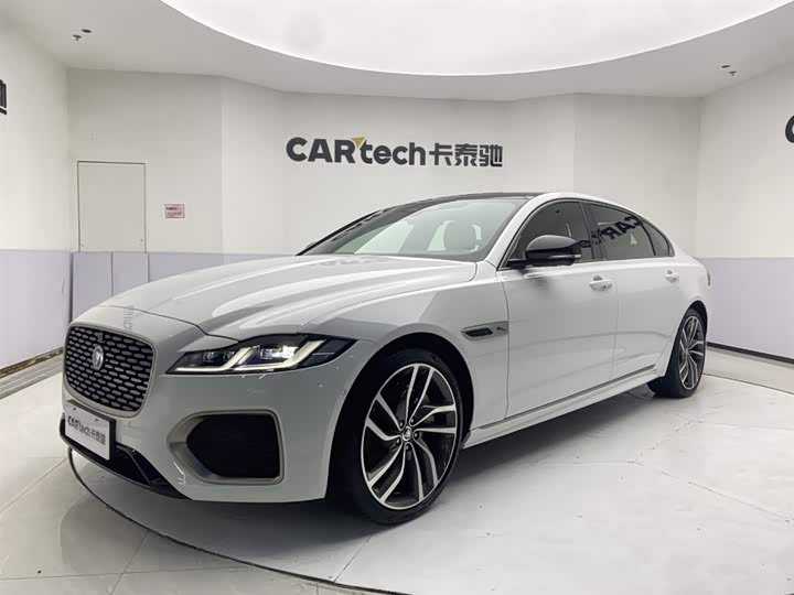 2024 Jaguar XFL 2024 2.0T P300 four-wheel drive flagship sports gold version