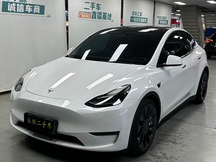 2022 Model Y 2021 Performance high-performance all-wheel drive version
