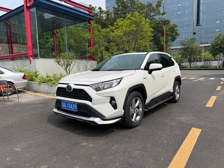 RAV4 Rongfang 2021 facelift dual engine 2.5L E-CVT two-wheel drive elite version