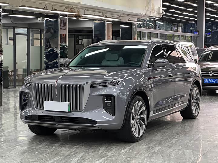 Hongqi E-HS9 2022 model 660km flag collar version four seats