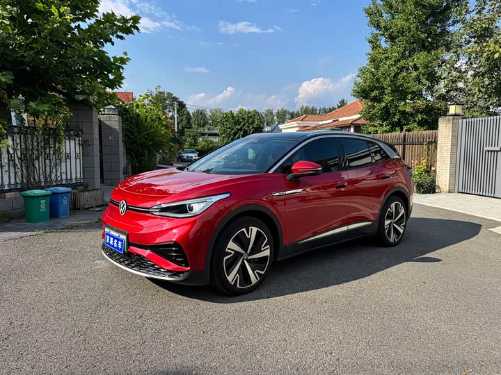ID.4 X 2023 upgraded model, powerful four-wheel drive version