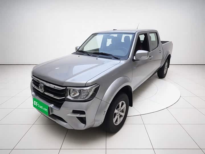 Ruiqi 2023 2.4T diesel two-wheel drive entrepreneurial version long cargo box YCY24165-61