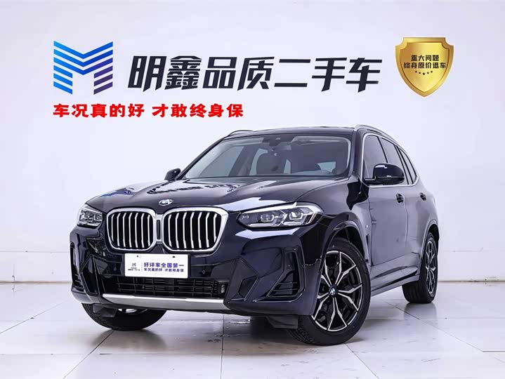 BMW X3 2022 facelift xDrive25i M sports package