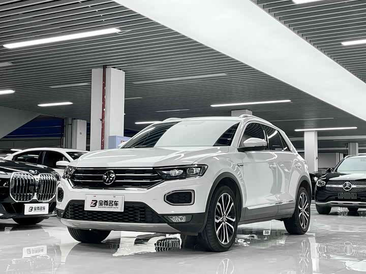 T-ROC 2021 facelift 280TSI DSG two-wheel drive comfortable intelligent connected version