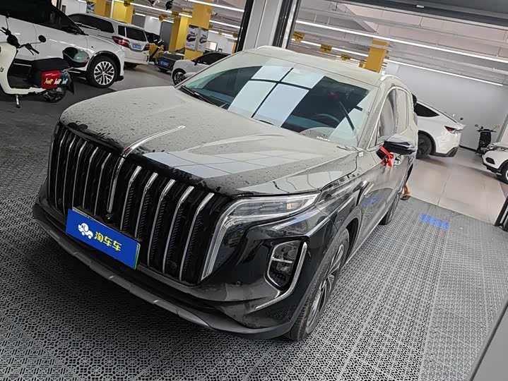Hongqi HS7 PHEV 2024 2.0T PHEV four-wheel drive Qichang version 6 seats