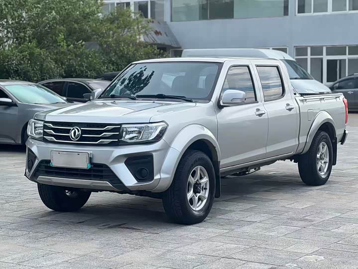 Ruiqi 2021 2.4T diesel four-wheel drive entrepreneurial version long cargo box YCY24165-61