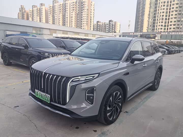 2024 Hongqi HS7 PHEV 2024 2.0T PHEV four-wheel drive flag collar version 6 seats